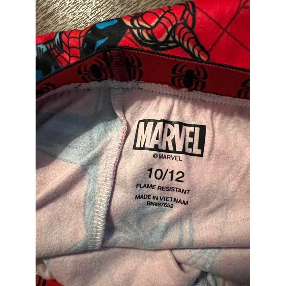 Marvel Red and Black Spider-Man Kids Pajama Pants